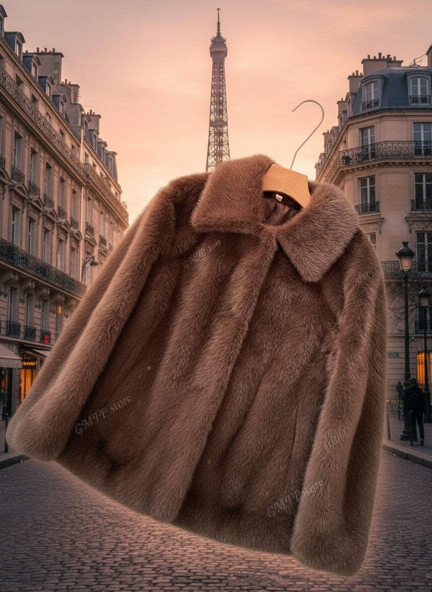 Peluche Chic | Een Elegante Jas