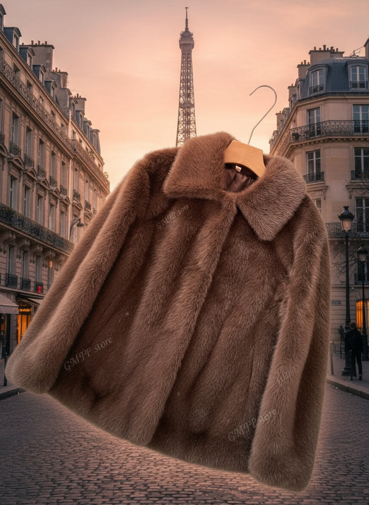 Peluche Chic | Een Elegante Jas