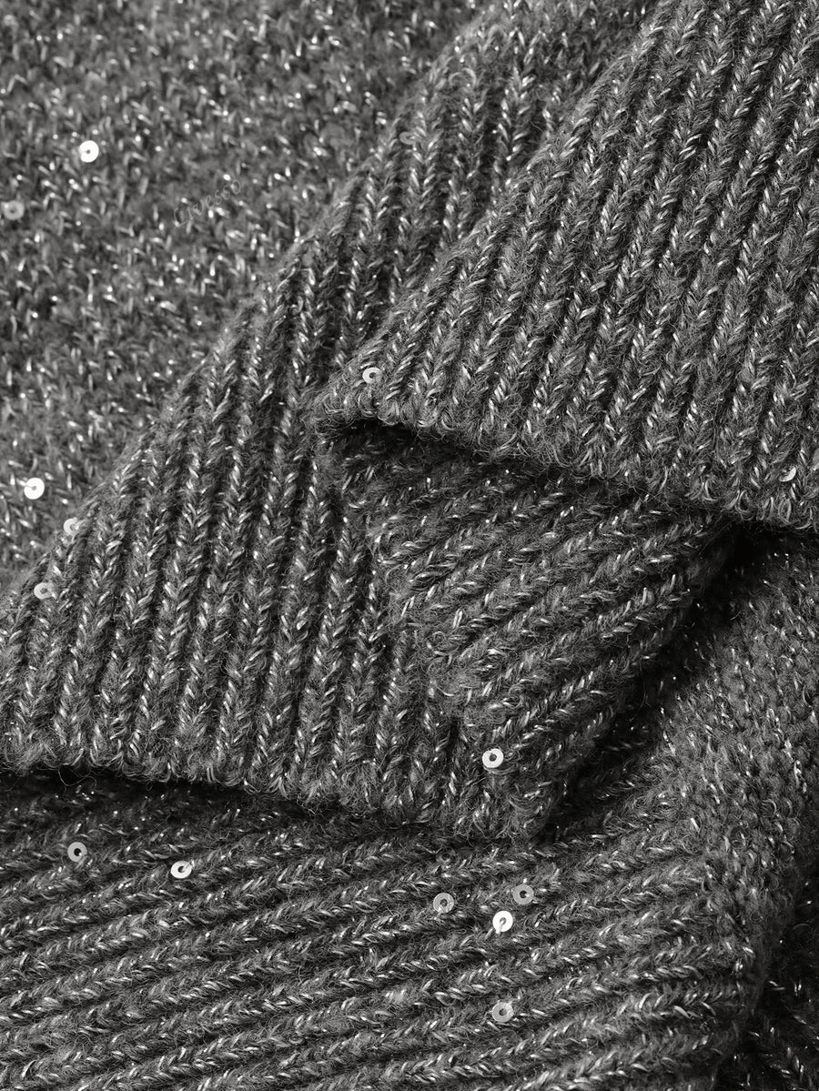 Amarisse | het parelgrijze truitje vol subtiele verfijning