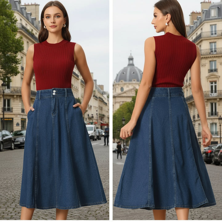 Jupe en Jean | Denim rok