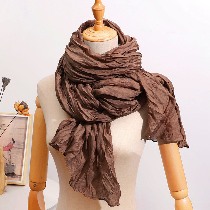 Nuance Froissée | vrolijk en kleurige sjaal