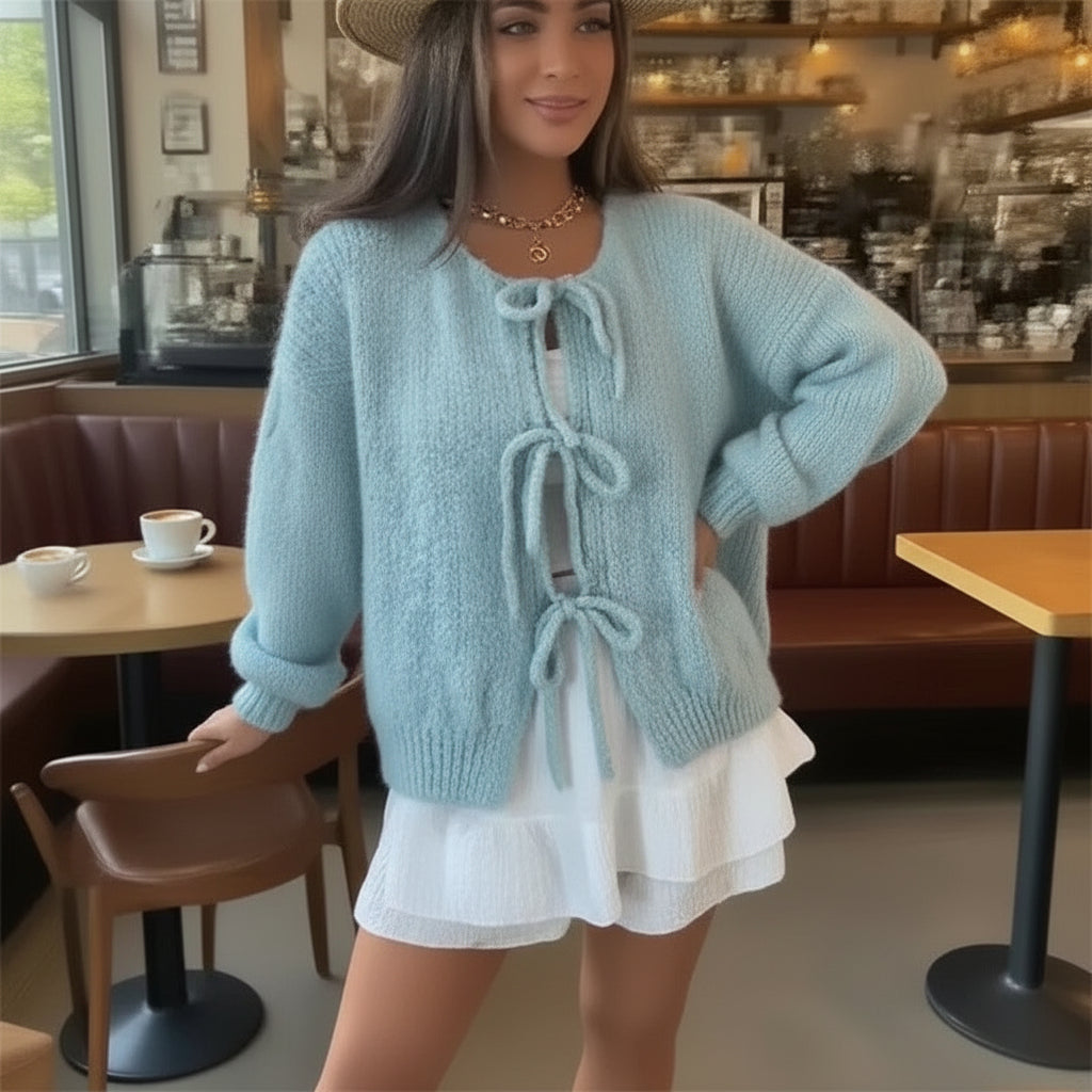 Fleur | Het Elegante Vest met Drie Strikken