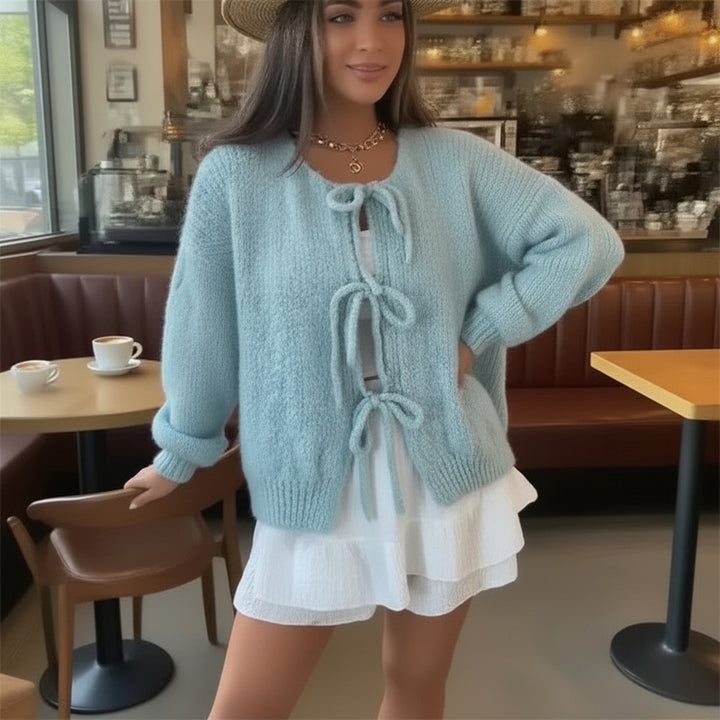 Fleur | Het Elegante Vest met Drie Strikken