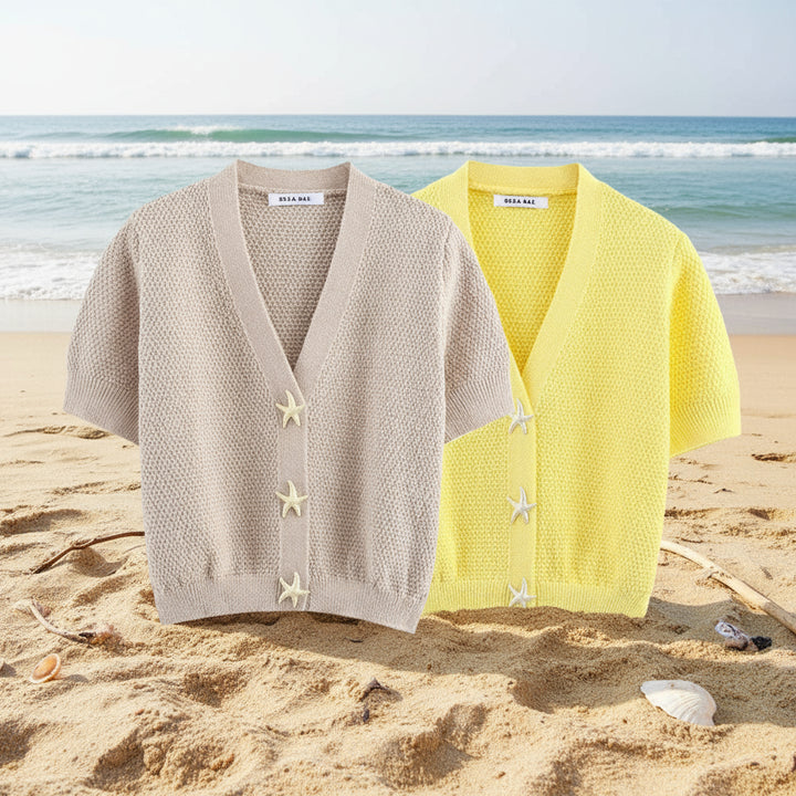 Stella | het vestje met zomerse zeester-charme