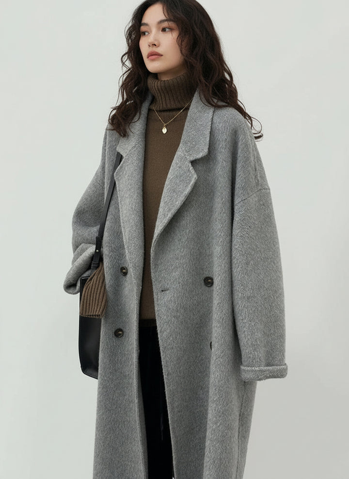 Odette | Luxe en Elegante Lange Jas