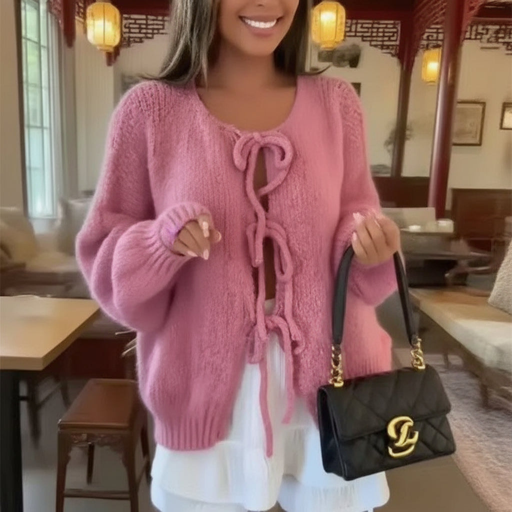 Fleur | Het Elegante Vest met Drie Strikken