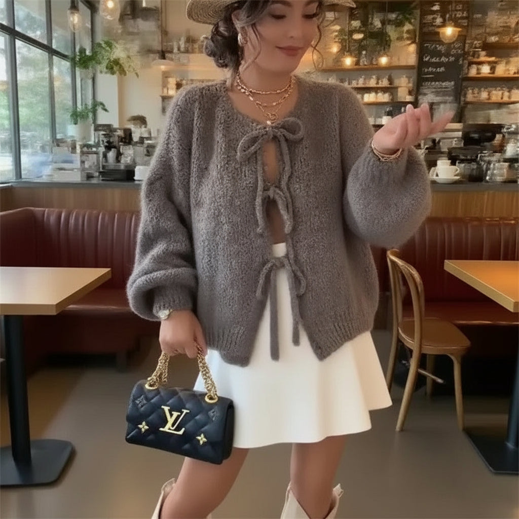 Fleur | Het Elegante Vest met Drie Strikken