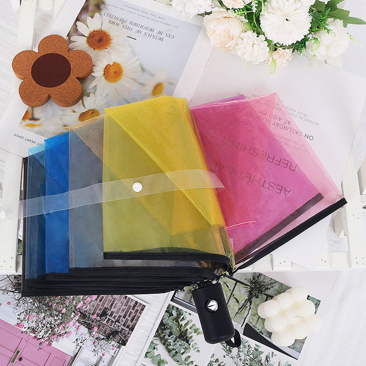 Drizzle & Shine| Paraplu met bladeren print