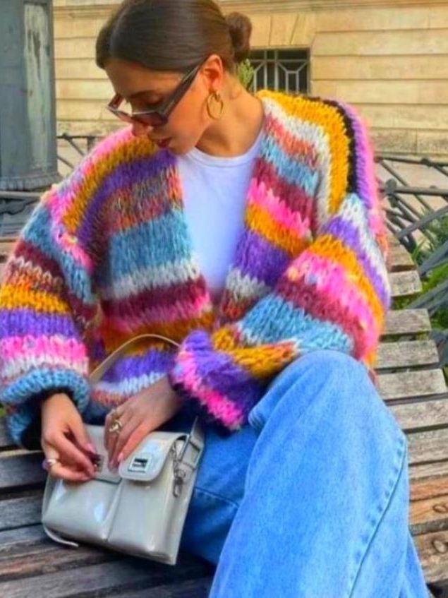 Léonie| kleurrijk, karaktervol vest