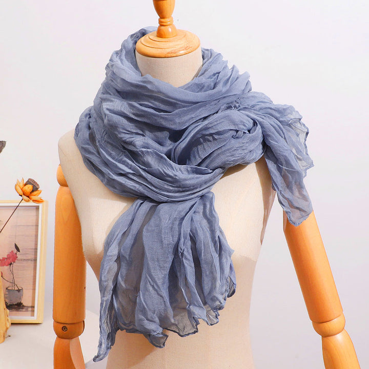 Nuance Froissée | vrolijk en kleurige sjaal