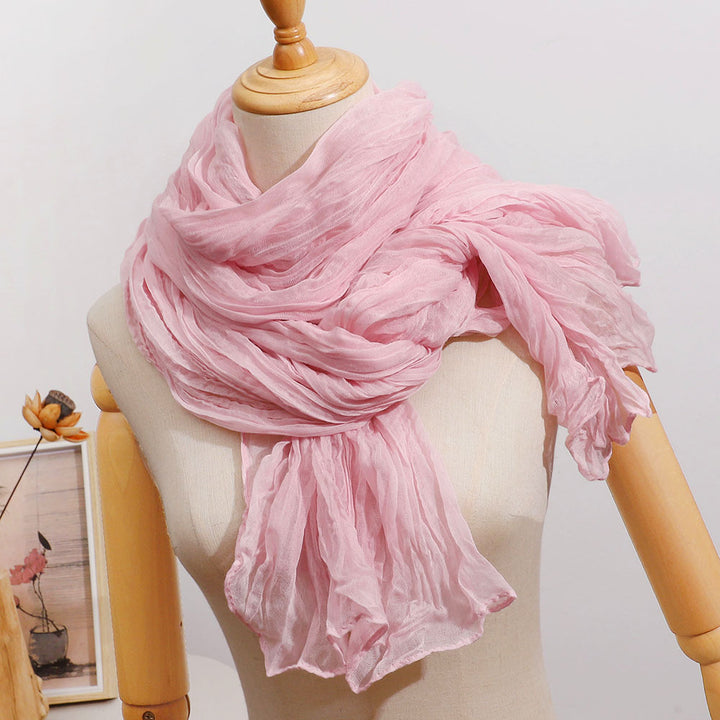 Nuance Froissée | vrolijk en kleurige sjaal