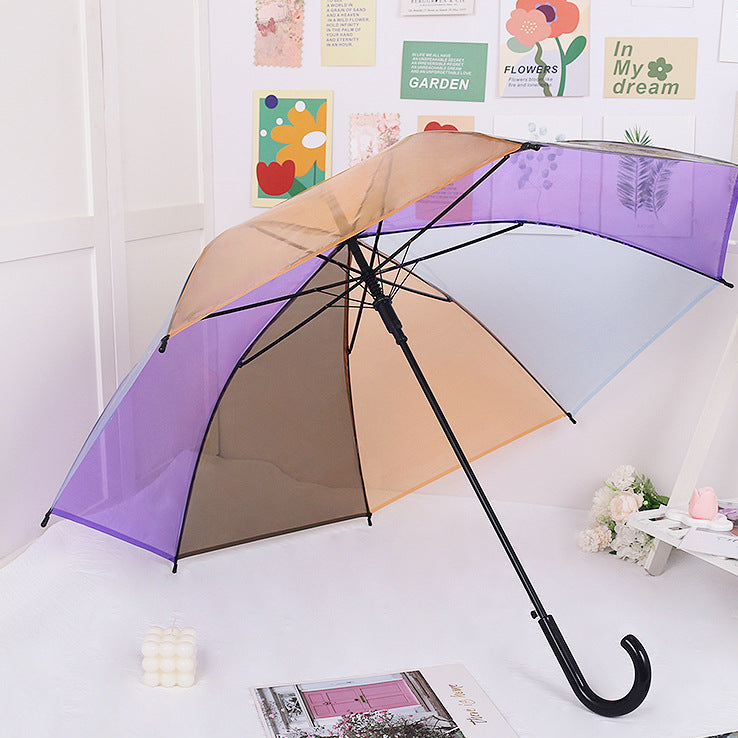 Drizzle & Shine| Paraplu met bladeren print