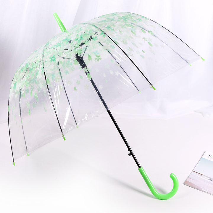 Drizzle & Shine| Paraplu met bladeren print