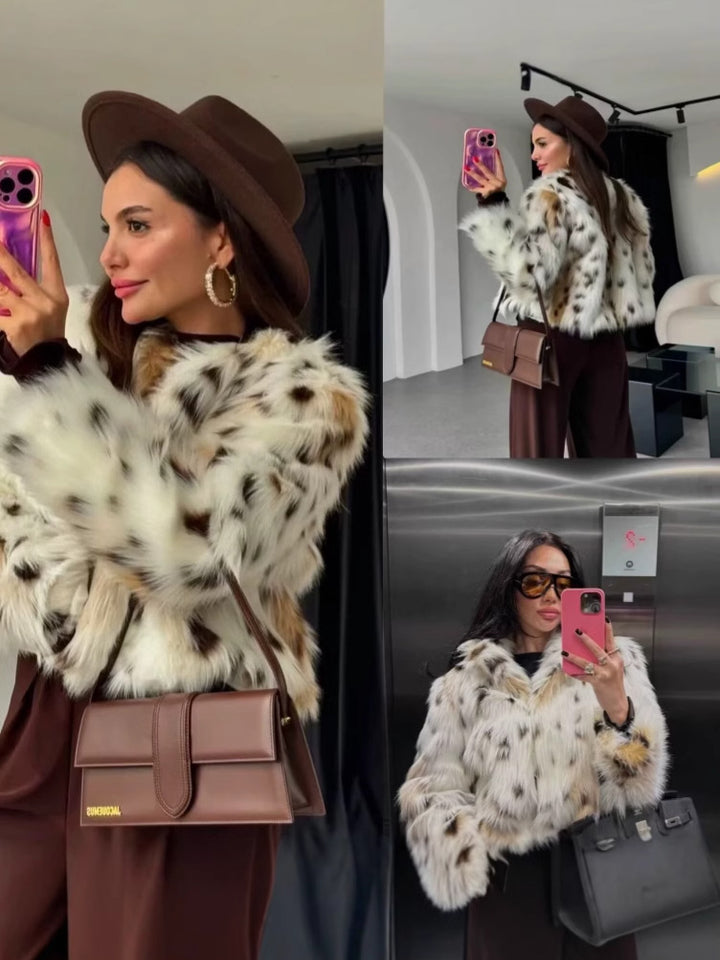 Léonie | De Wild-Chic Luipaard jas