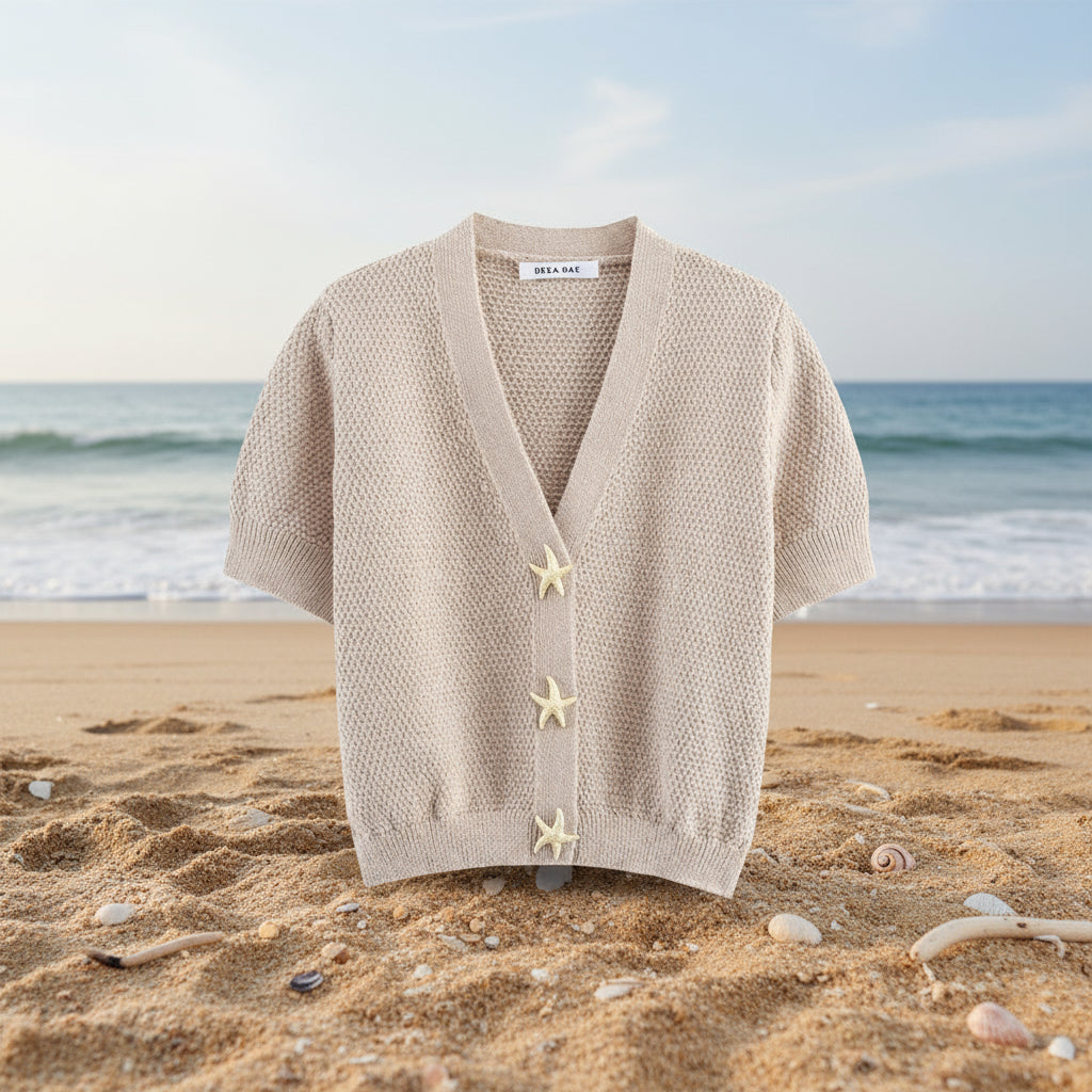 Stella | het vestje met zomerse zeester-charme