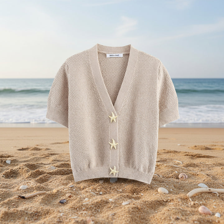 Stella | het vestje met zomerse zeester-charme