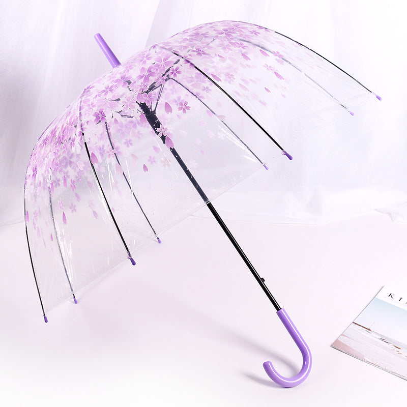 Drizzle & Shine| Paraplu met bladeren print