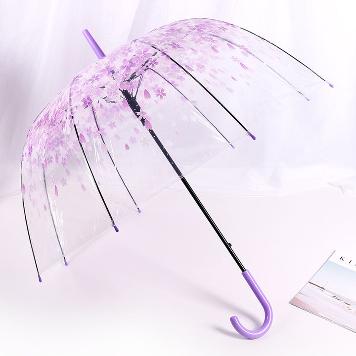 Drizzle & Shine| Paraplu met bladeren print