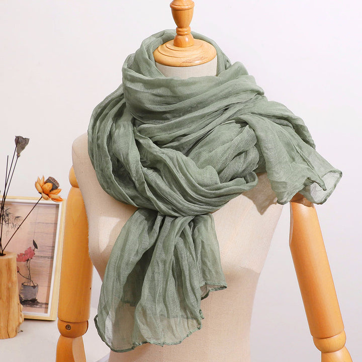 Nuance Froissée | vrolijk en kleurige sjaal