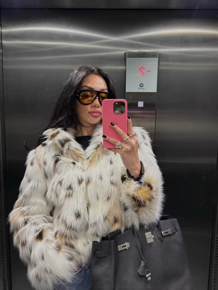 Léonie | De Wild-Chic Luipaard jas