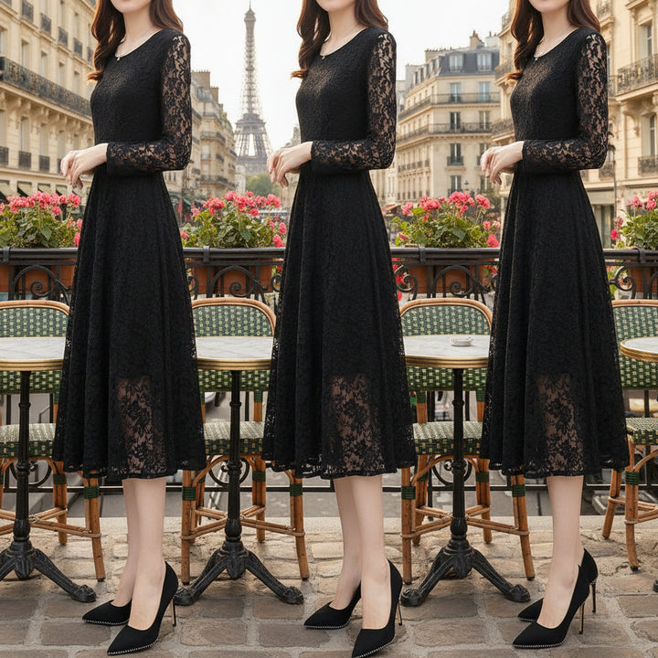 Claire | Elegante Galajurk met Kant