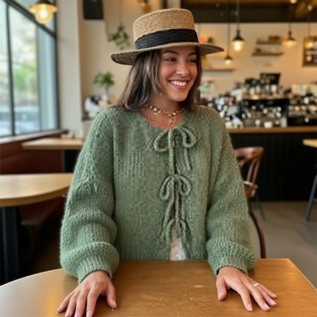 Fleur | Het Elegante Vest met Drie Strikken