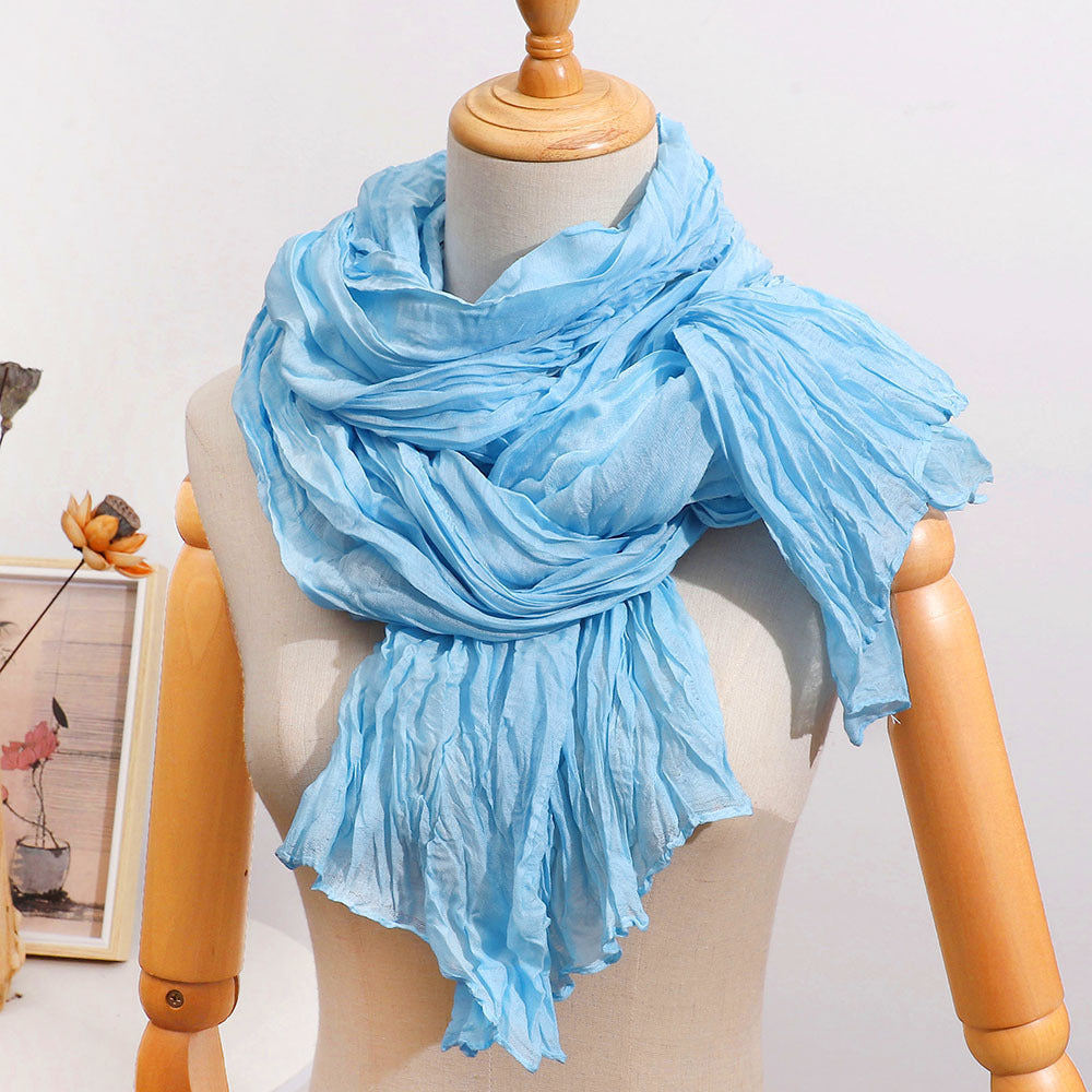 Nuance Froissée | vrolijk en kleurige sjaal