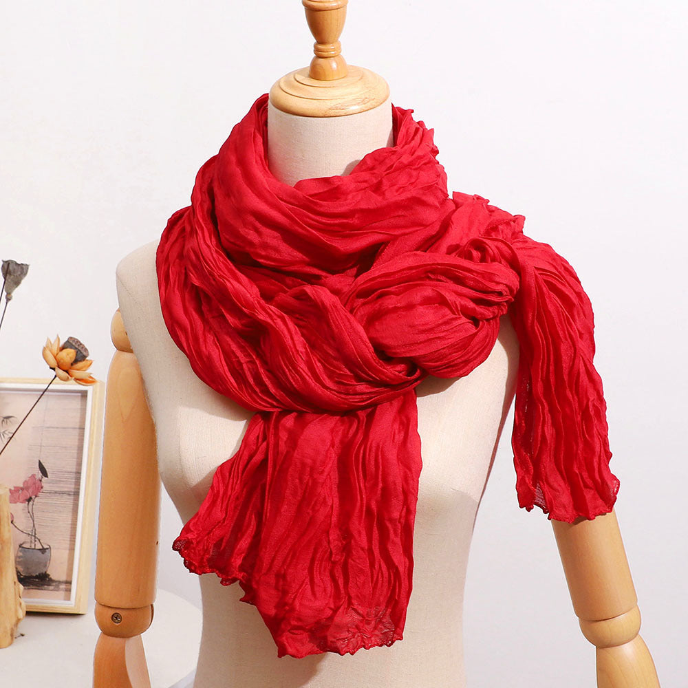 Nuance Froissée | vrolijk en kleurige sjaal