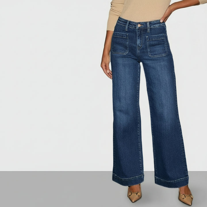 Milana | Wide Leg High Waist Jeans
