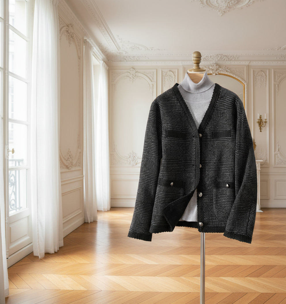 Mélodie Laineuse | Een jasje van wollige melodie