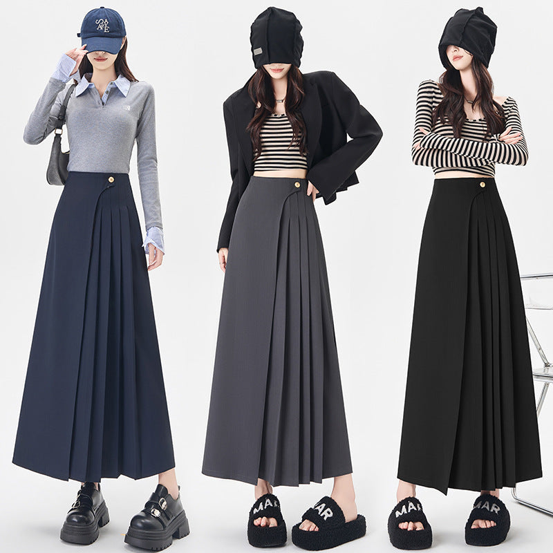 Noémie | Elegante Plissé Maxi-Rok