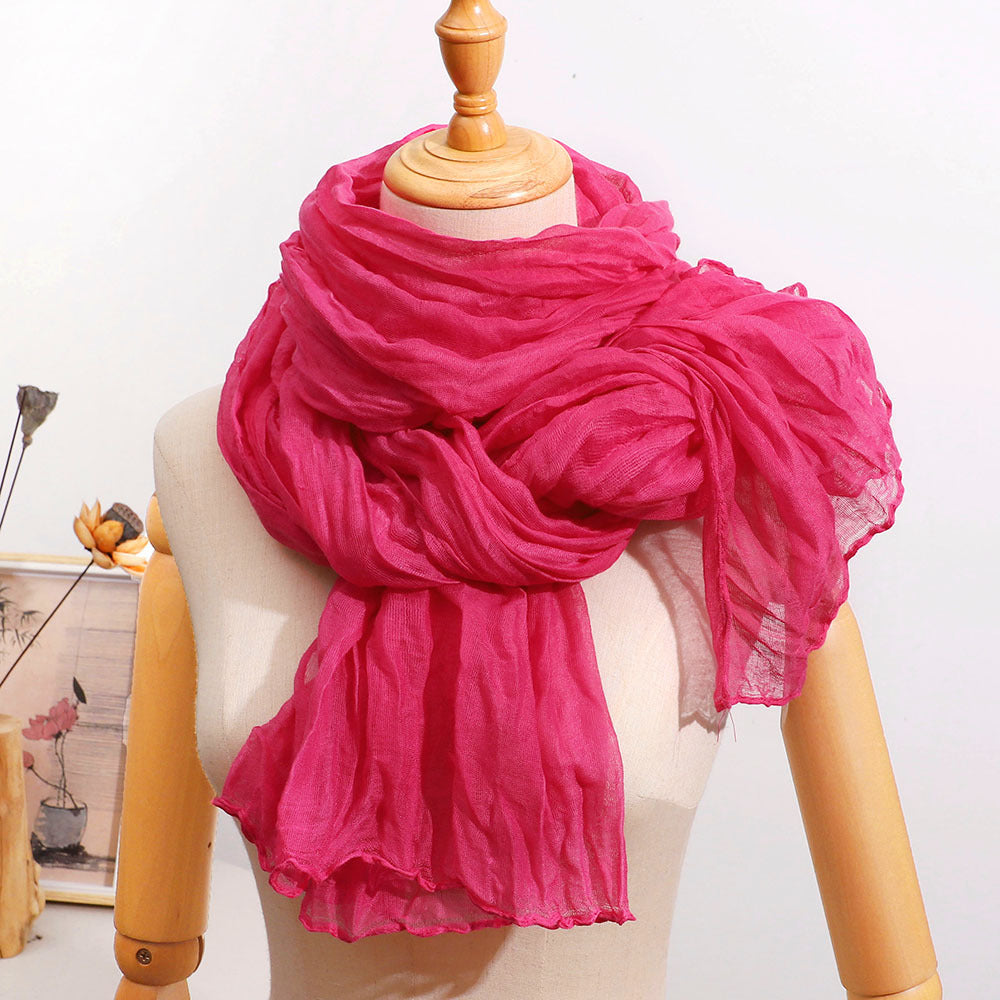 Nuance Froissée | vrolijk en kleurige sjaal