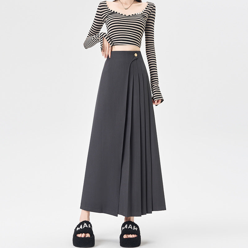 Noémie | Elegante Plissé Maxi-Rok