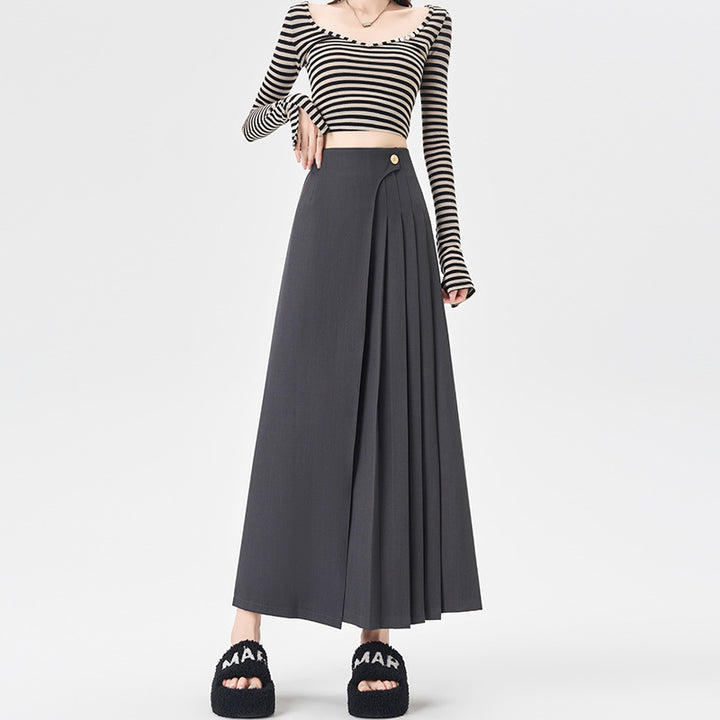 Noémie | Elegante Plissé Maxi-Rok