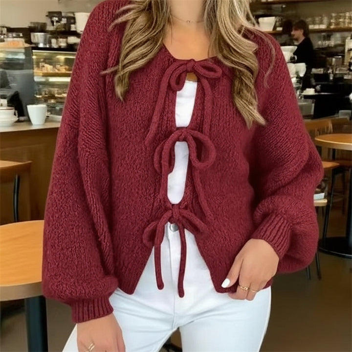 Fleur | Het Elegante Vest met Drie Strikken