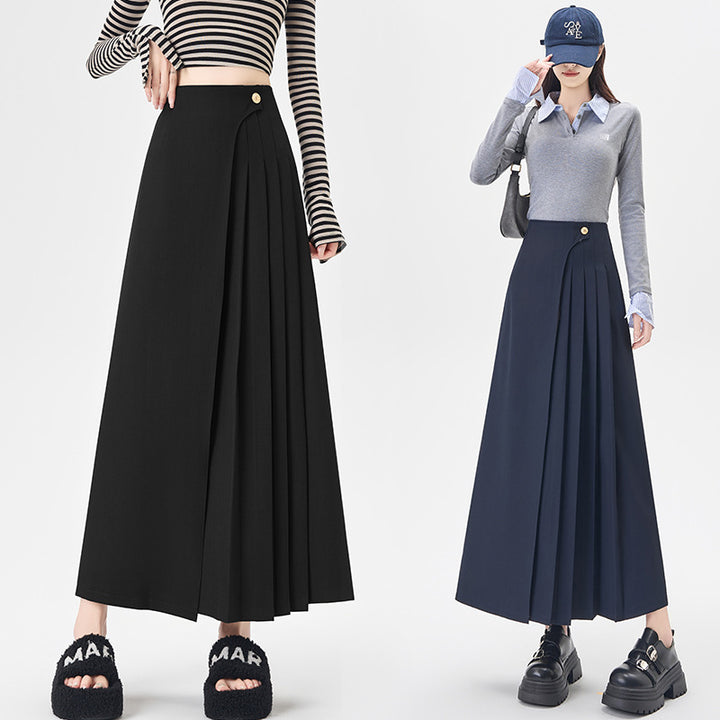 Noémie | Elegante Plissé Maxi-Rok