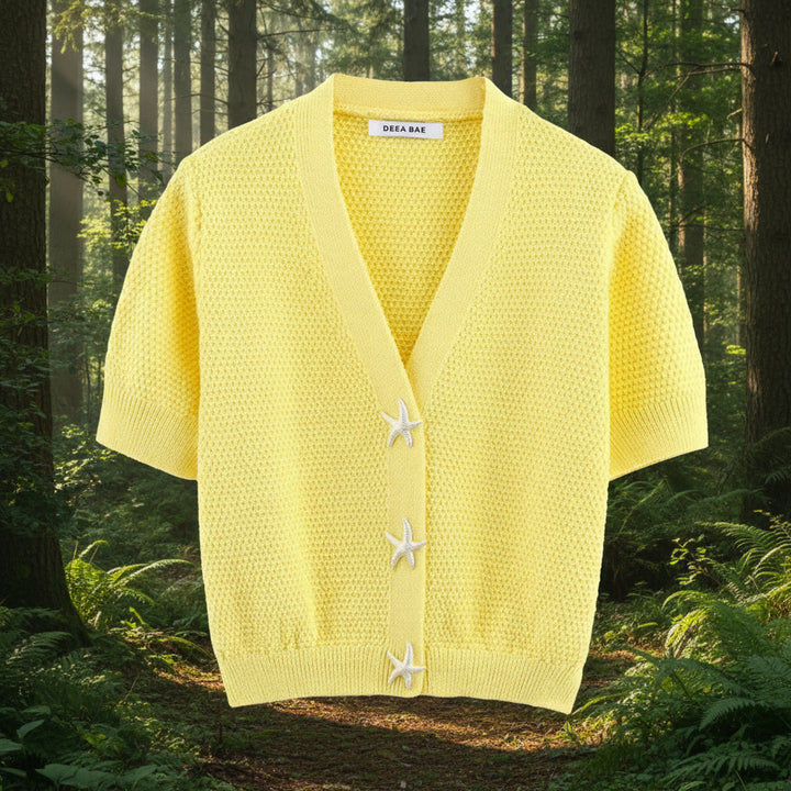 Stella | het vestje met zomerse zeester-charme