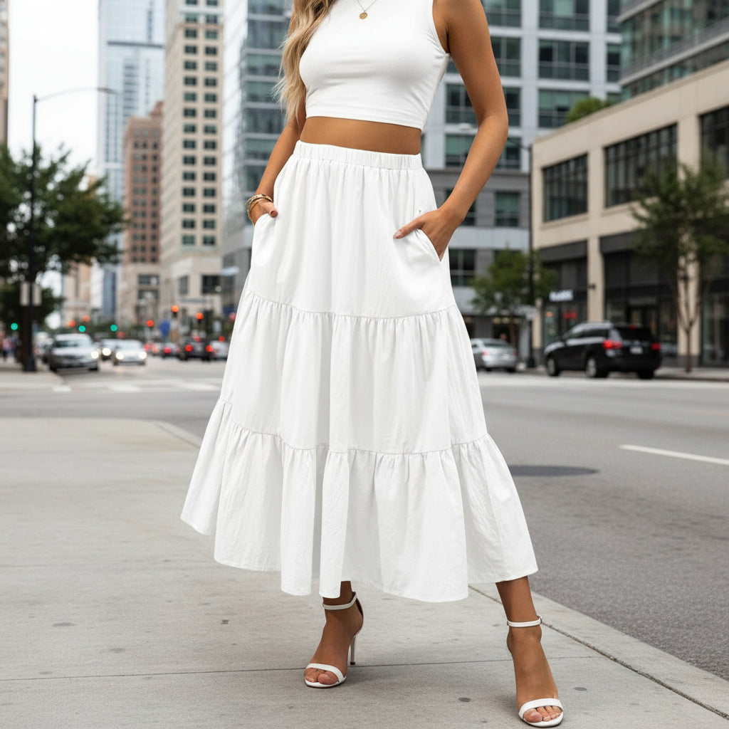 BoHoBloom Rok | Dans door de dag in elegante vrijheid.