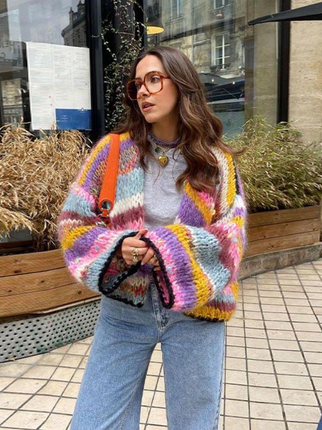 Léonie| kleurrijk, karaktervol vest