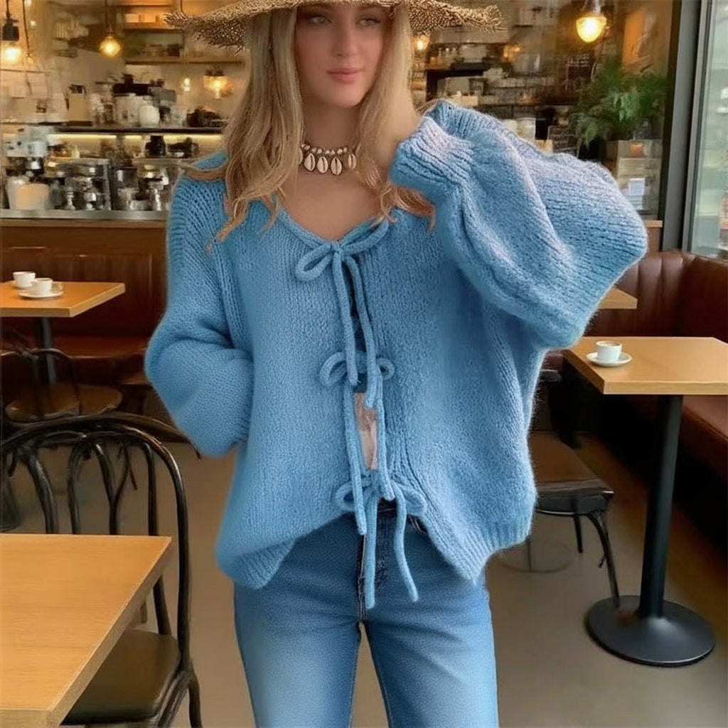 Fleur | Het Elegante Vest met Drie Strikken