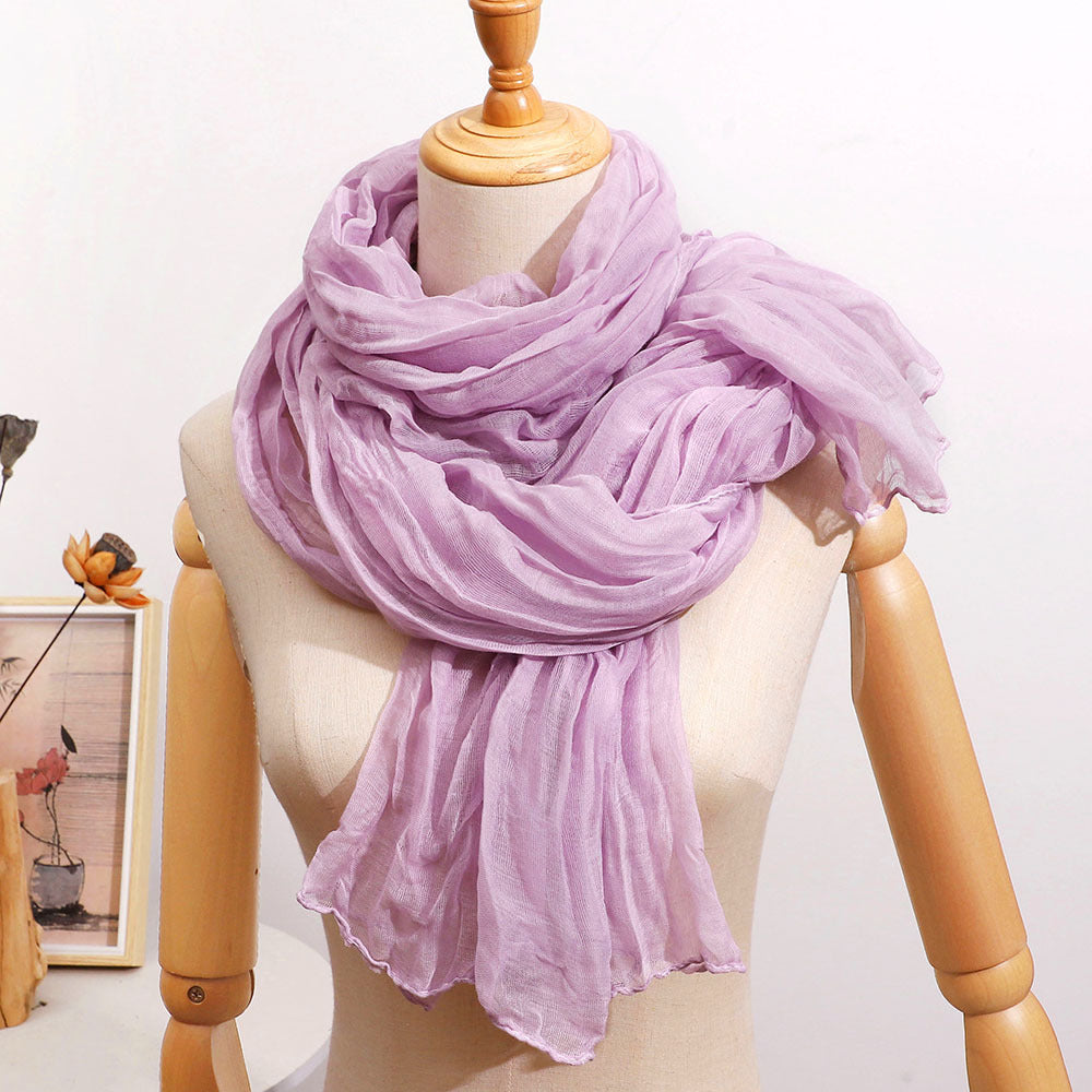 Nuance Froissée | vrolijk en kleurige sjaal