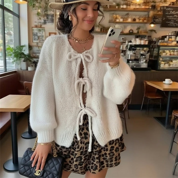 Fleur | Het Elegante Vest met Drie Strikken