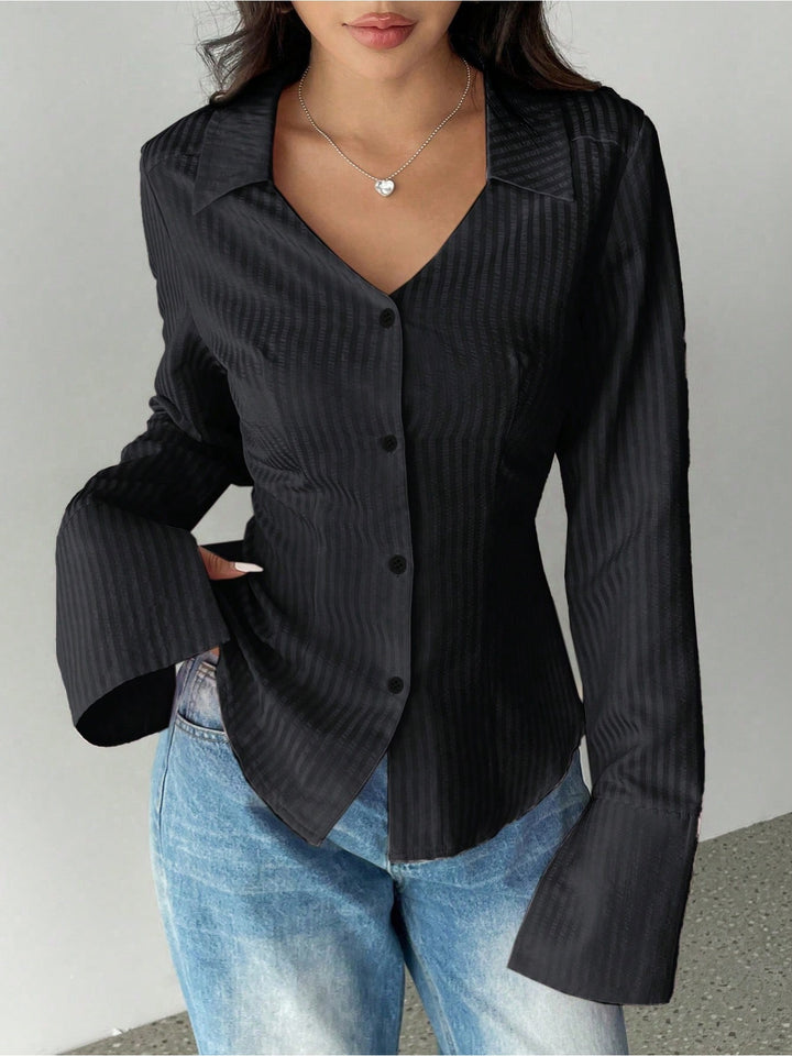 Noémie | stoer overhemd met een verfijnde twist