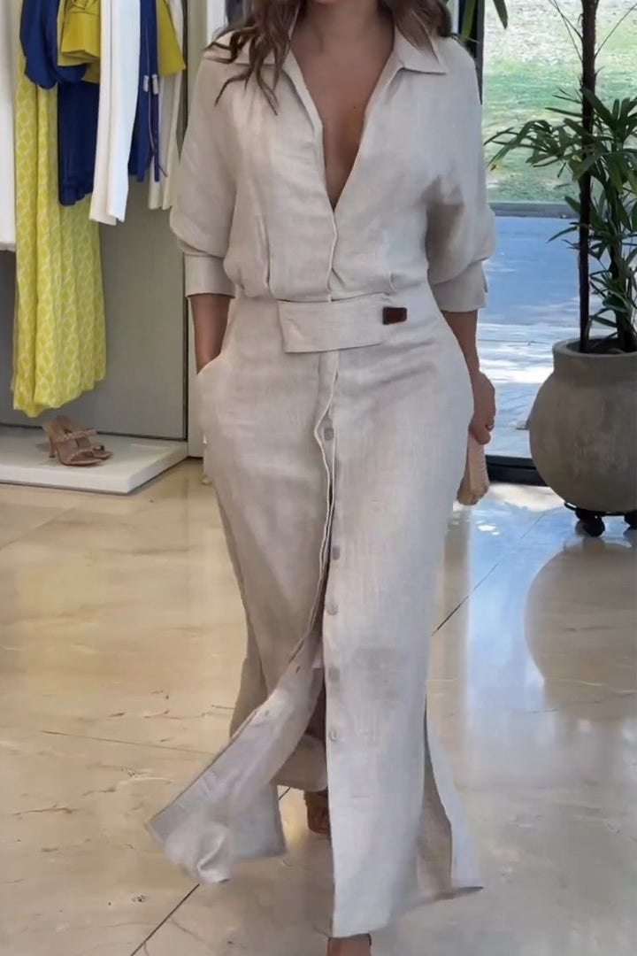 Auréline — de elegante maxi-jurk